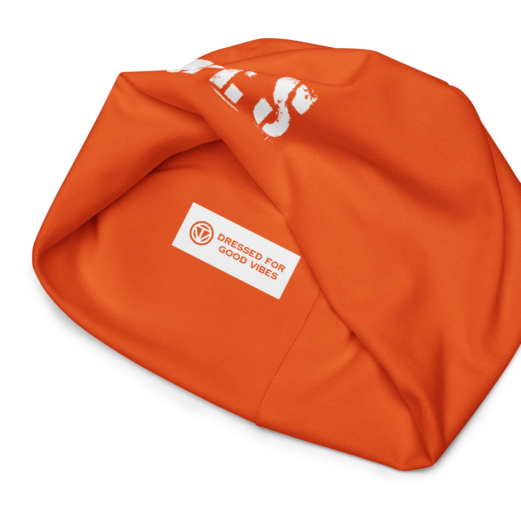 TOV Beanie | VIBES II (Orange/Weiß) * Unisex - Time Of Vibes