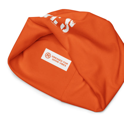TOV Beanie | VIBES II (Orange/Weiß) * Unisex - Time Of Vibes