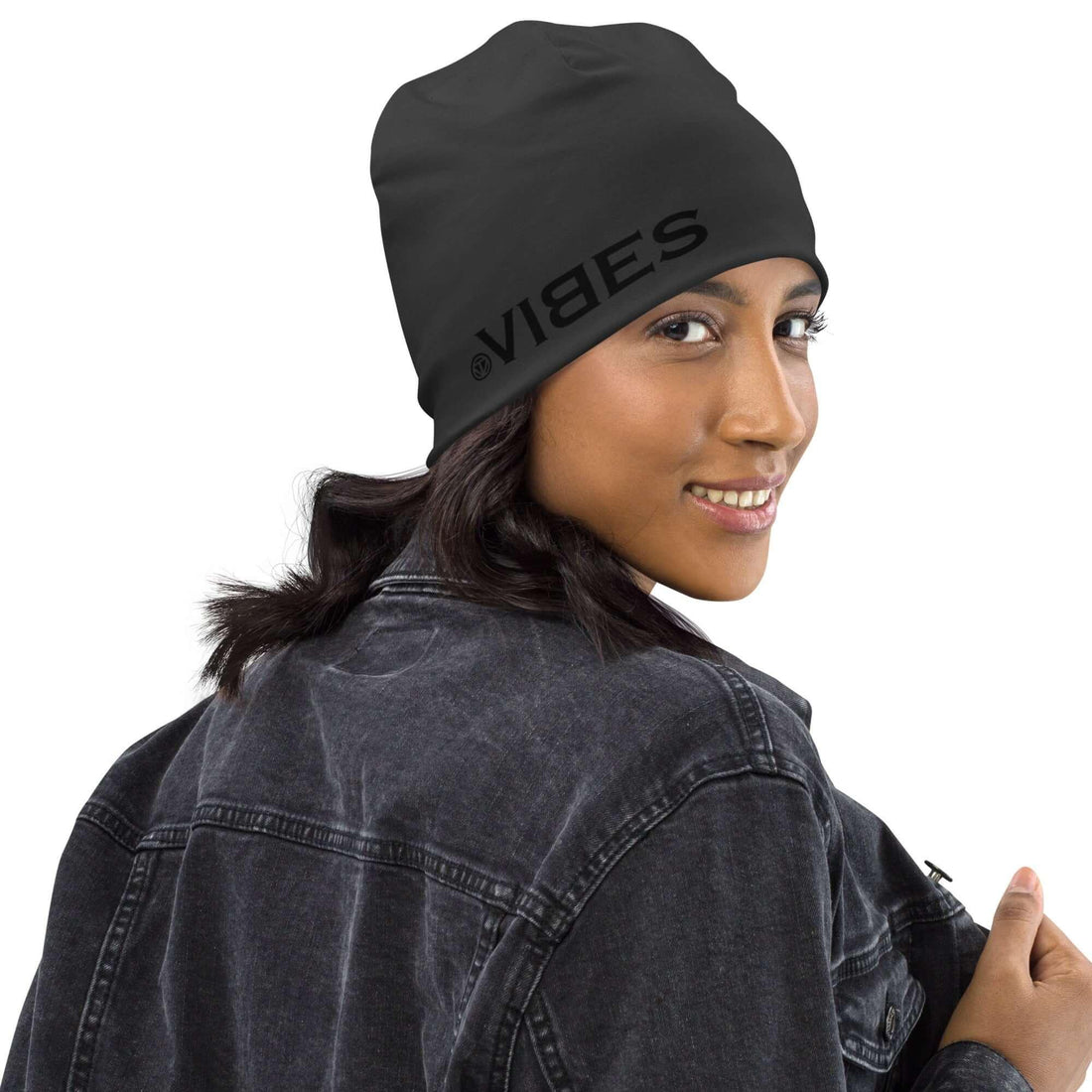 VIBES Beanie Unisex (Grau) - Time Of Vibes