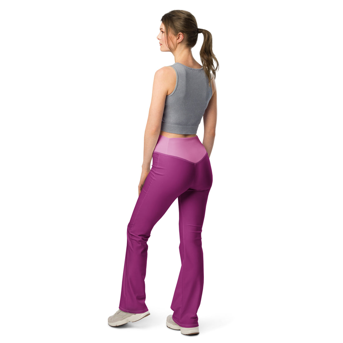 TOV Leggings mit Schlag | VIBES (Pink) - Time Of Vibes