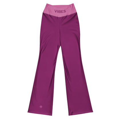 TOV Leggings mit Schlag | VIBES (Pink) - Time Of Vibes