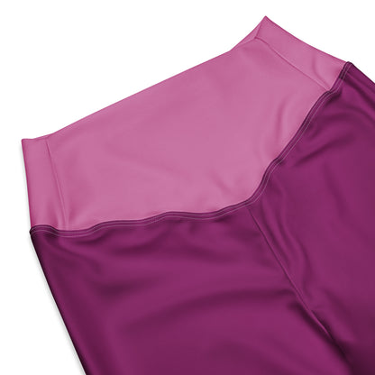 TOV Leggings mit Schlag | VIBES (Pink) - Time Of Vibes