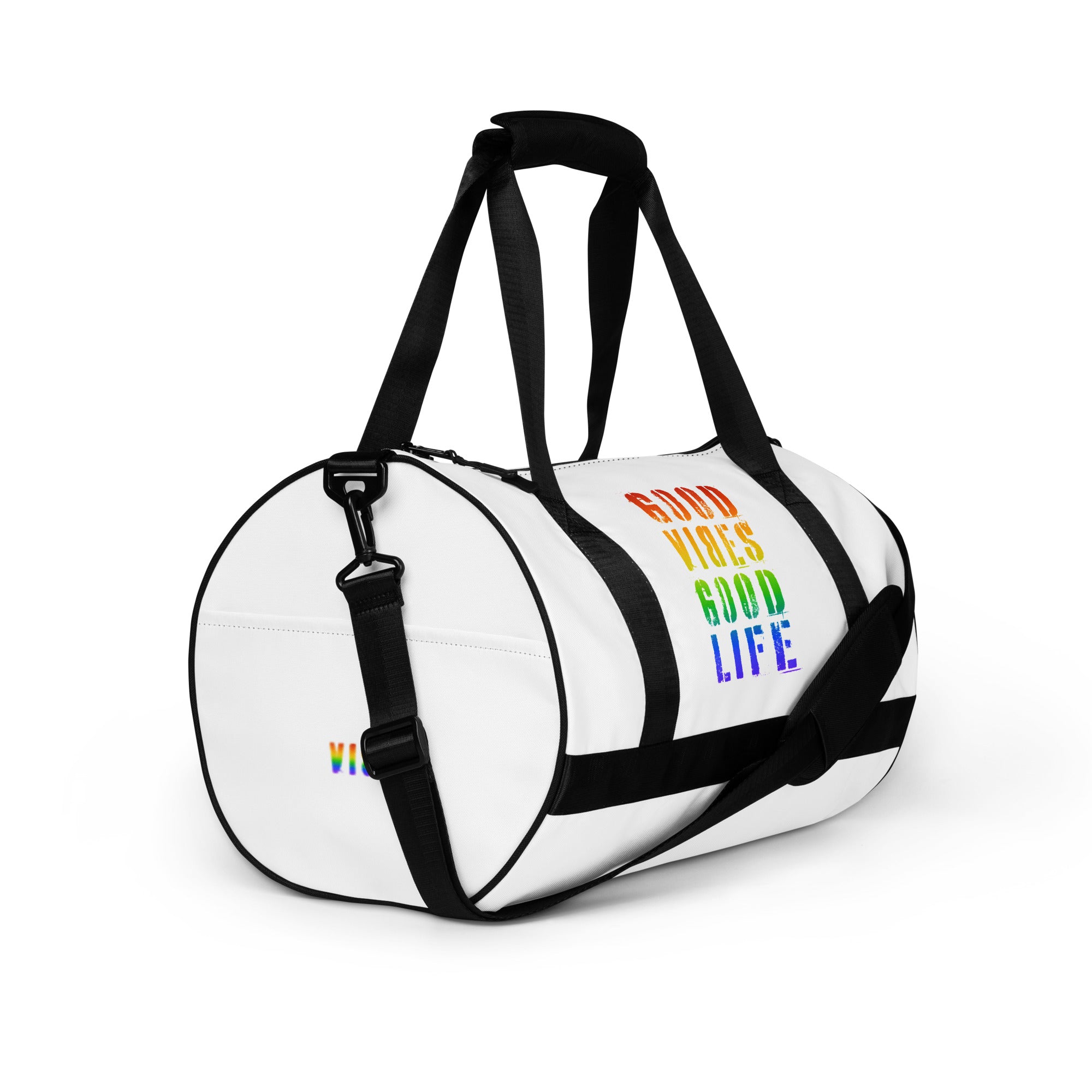 TOV Sporttasche | GOOD-LIFE LGBTQ (Weiß) - Time Of Vibes