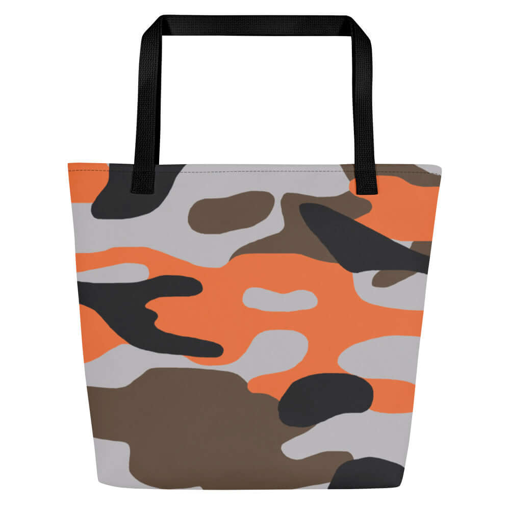 TIME OF VIBES - Large Tote Bag CAMO - €45.00