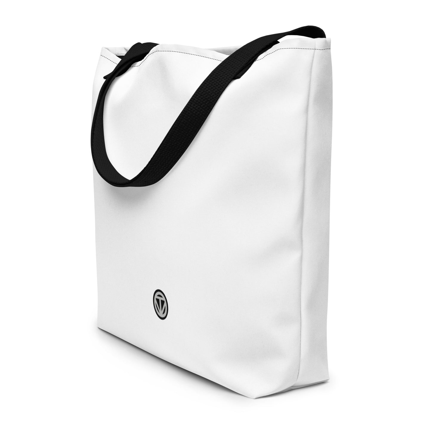 TIME OF VIBES - Large Tote Bag (White) - €45.00