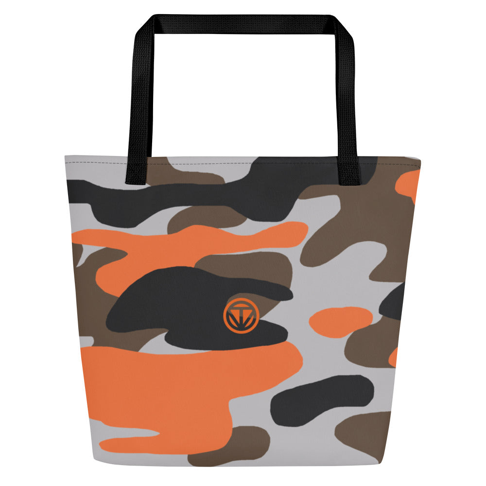 TIME OF VIBES - Large Tote Bag CAMO - €45.00