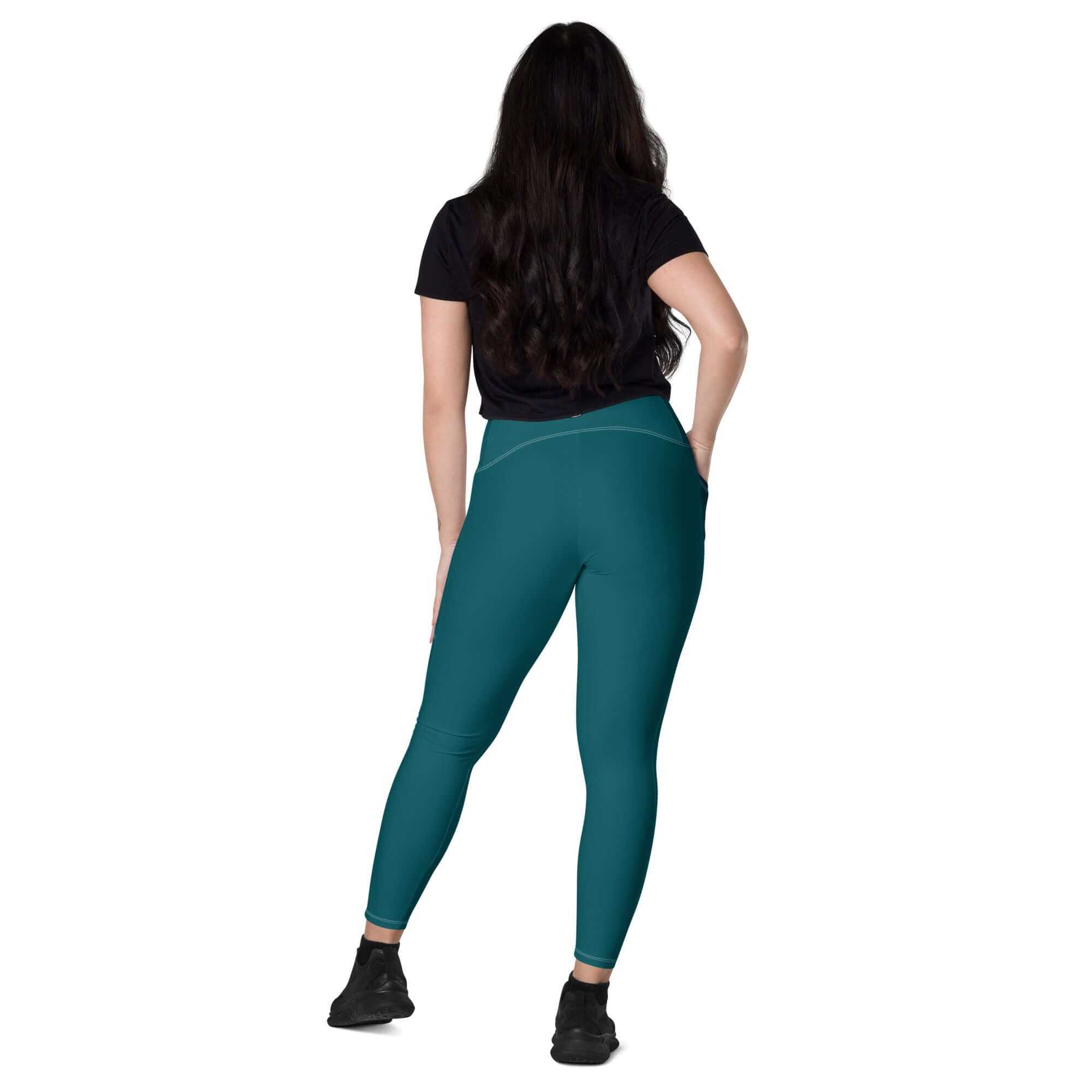 TIME OF VIBES TOV Leggings mit Taschen VIBES (Blau) - €59,00