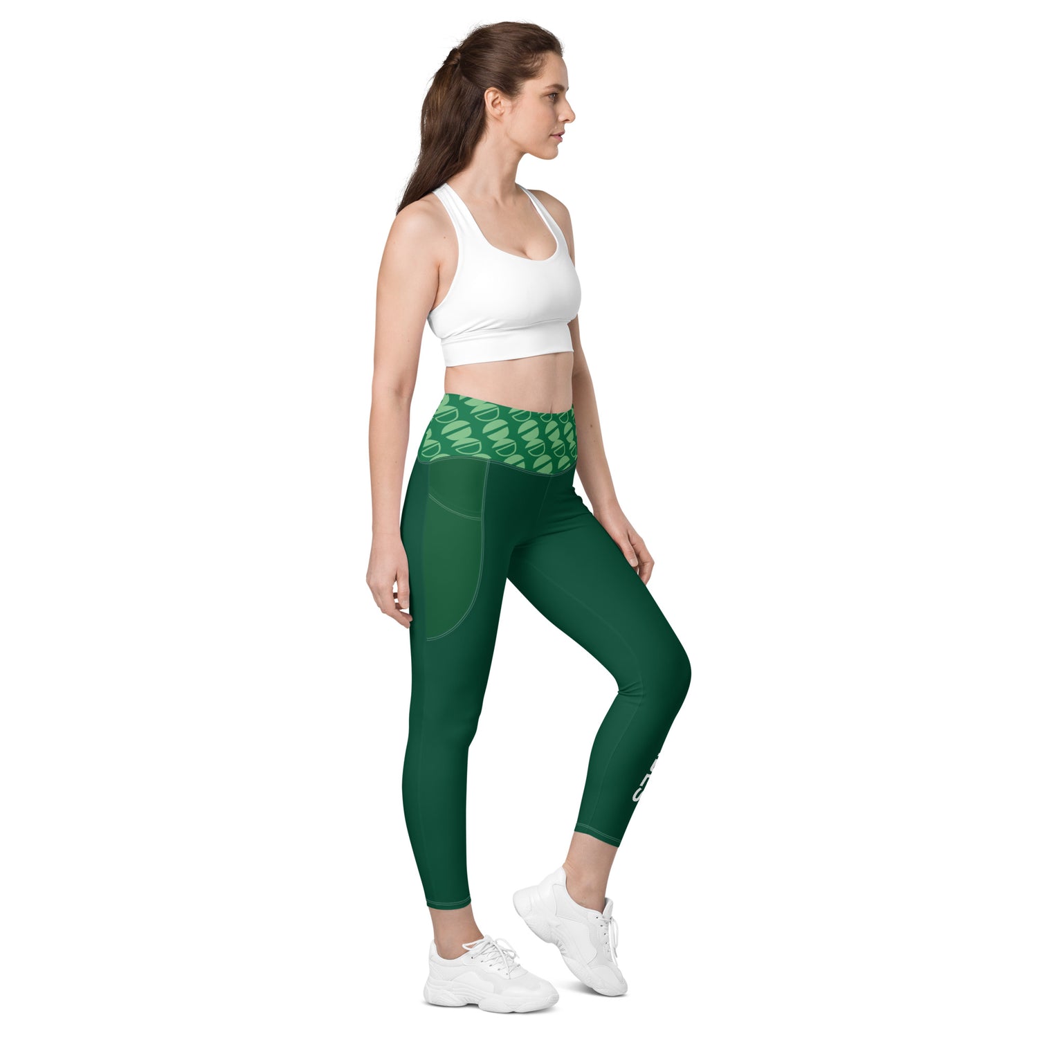 TIME OF VIBES TOV Leggings mit Taschen HAPPY - €59,00