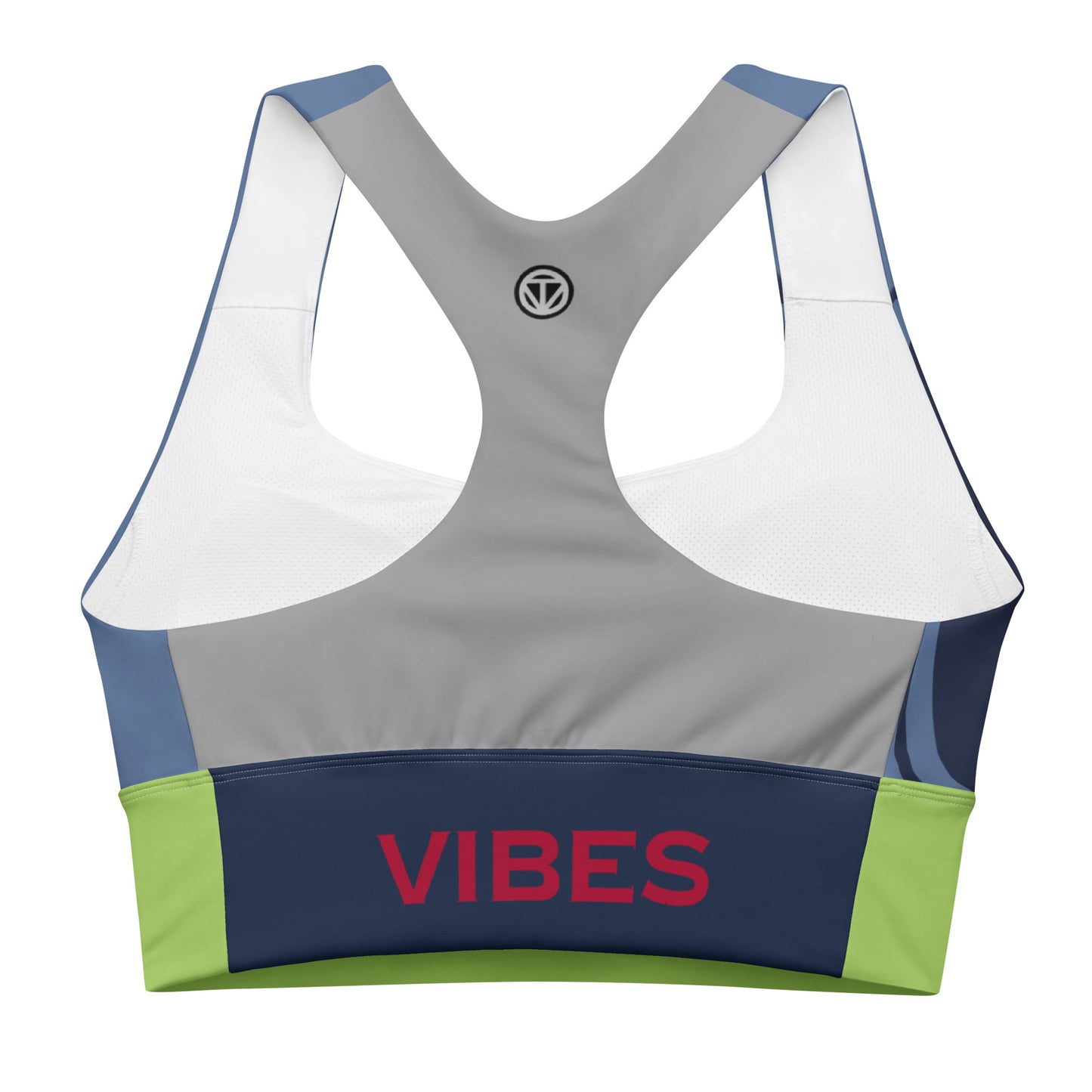 TIME OF VIBES - Longline sports bra CORPORATE - €59.00