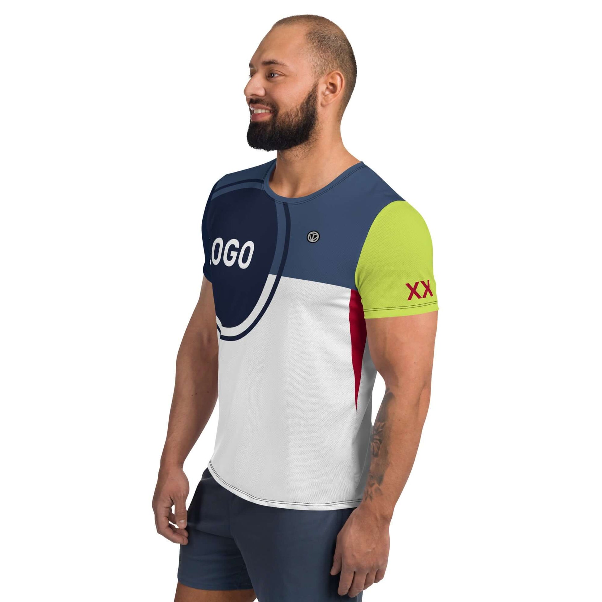 TIME OF VIBES - Men's Athletic T-shirt CORPORATE - €49.00