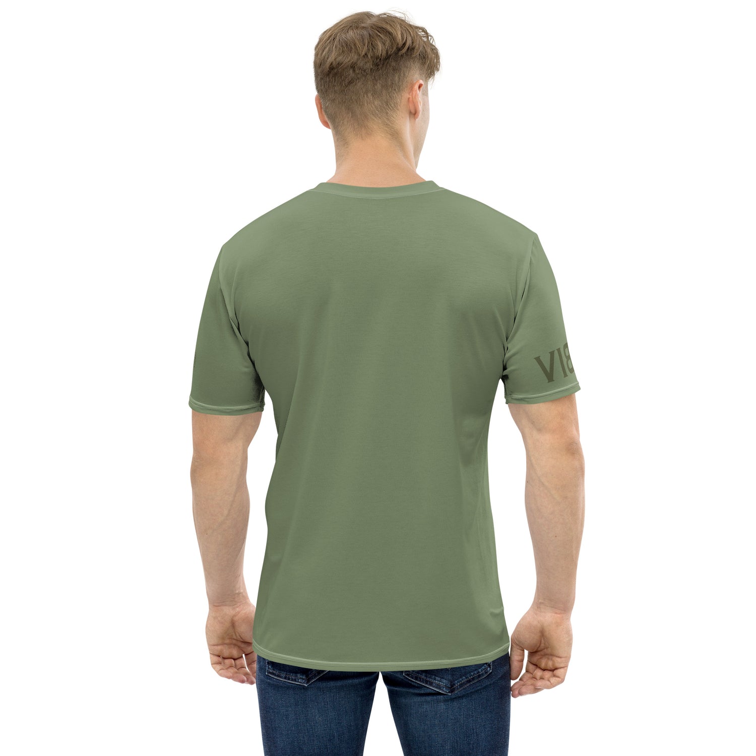 TOV Herren Premium T-Shirt VIBESONE (Grün/Grün)