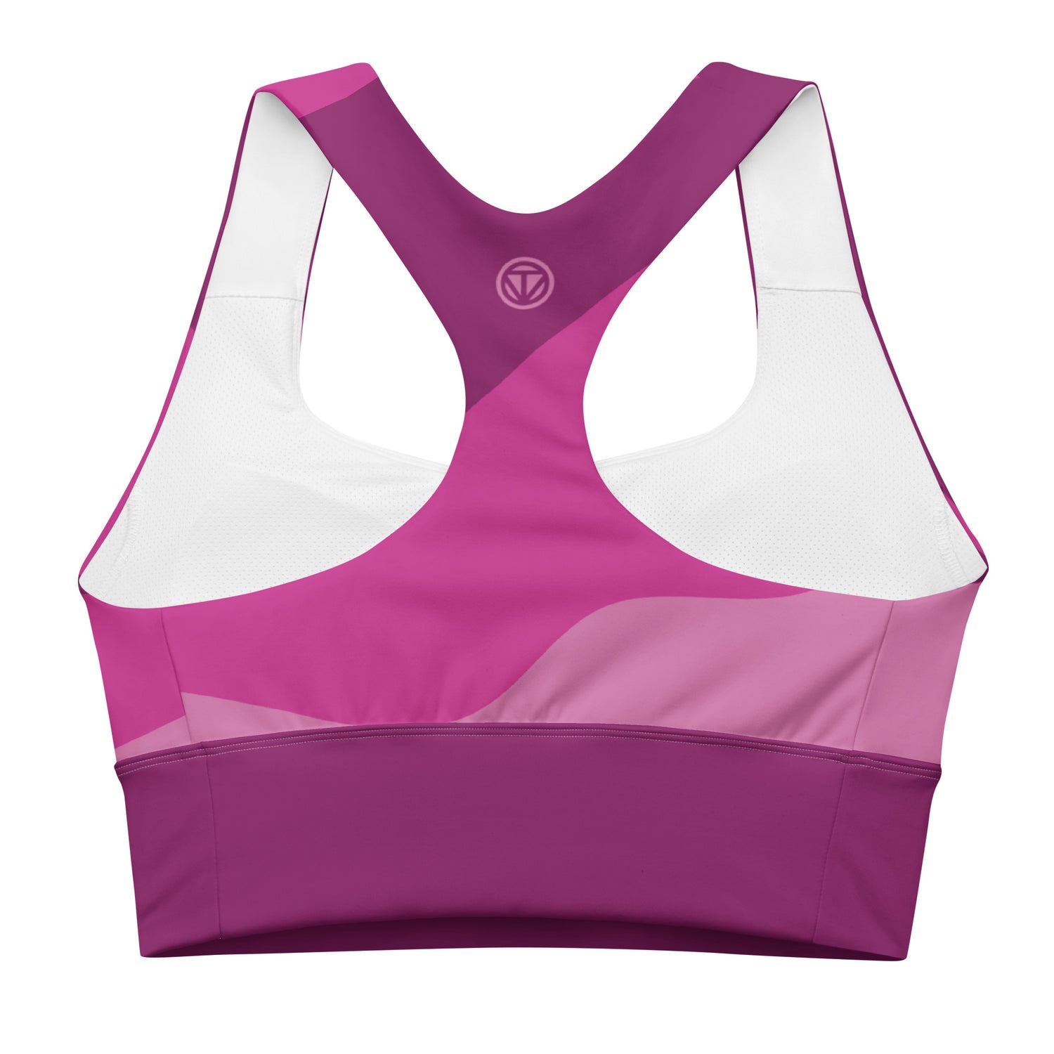 TOV Langer Sport BH | ABSTRAKT (Pink) - Time Of Vibes