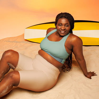 TOV Langer Sport-BH | VIBES (Graublau) - Time Of Vibes