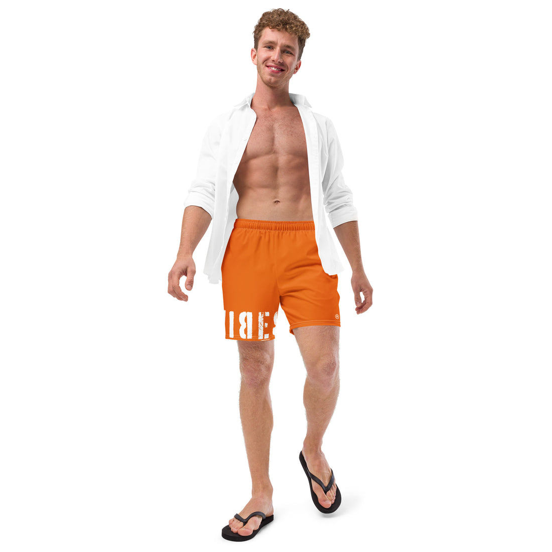 TOV Badeshorts VIBES II (Orange) - Time Of Vibes
