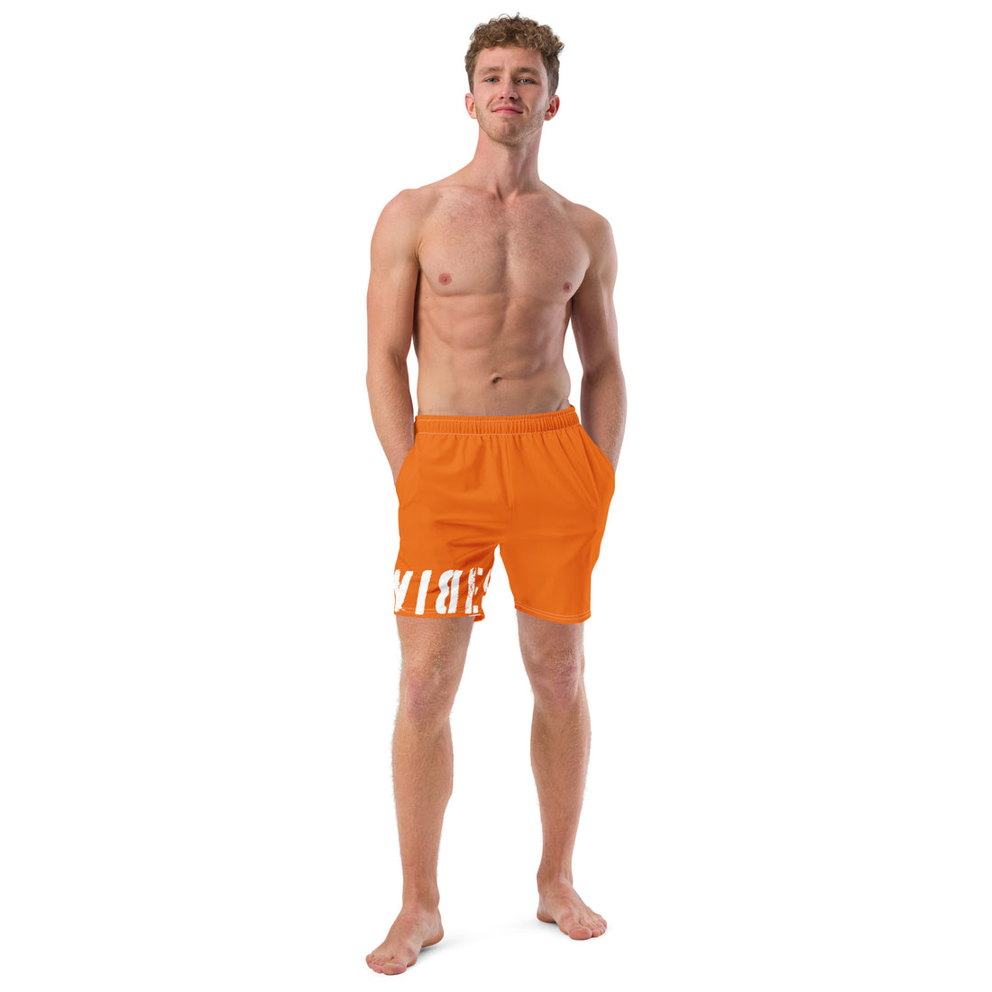 TOV Badeshorts VIBES II (Orange) - Time Of Vibes