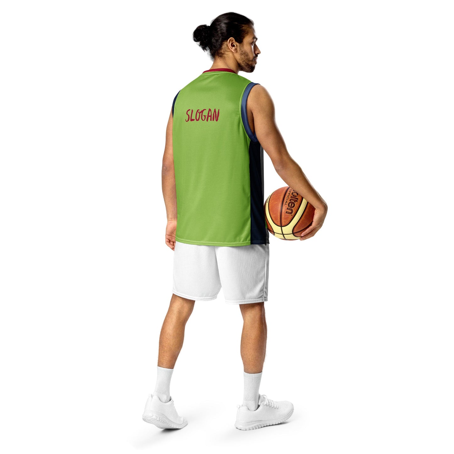 TIME OF VIBES - Recycled unisex basketball jersey Demo CORPORATE - €42.00