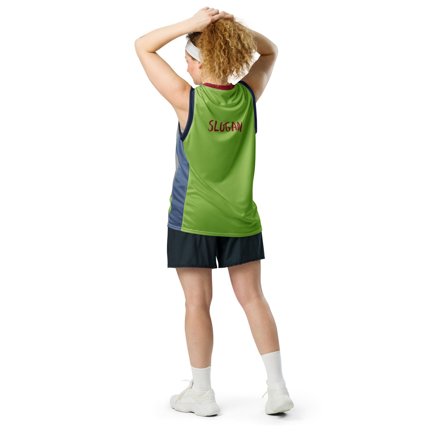 TIME OF VIBES - Recycled unisex basketball jersey CORPORATE - €42.00