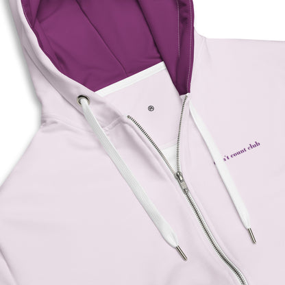 PILATES ZENTRUM Zip-Hoodie - Time Of Vibes