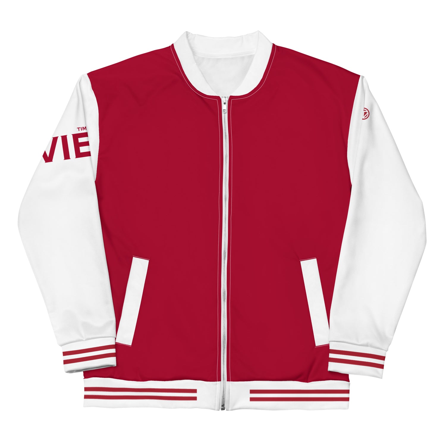 TIME OF VIBES TOV Blouson COLLEGE (Rot) - €89,50