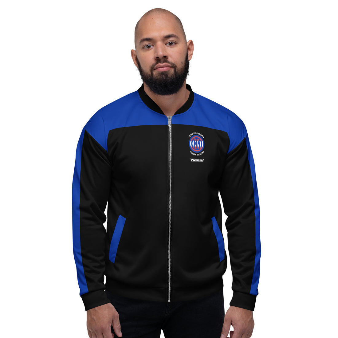 ICA Trainingsjacke - Oberland (Schwarz/Blau) - Time Of Vibes