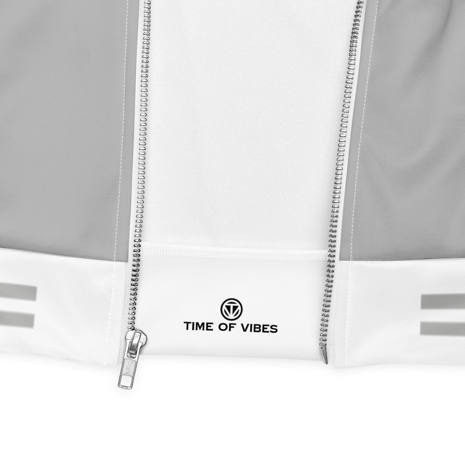 TIME OF VIBES TOV Blouson COLLEGE (Silber) - €89,50