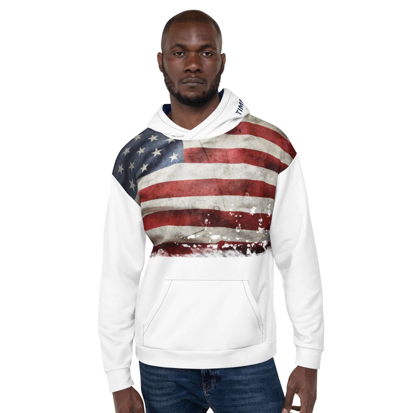 TOV Premium Kapuzenpullover USA (Weiß)