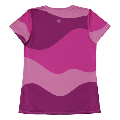 TOV Sportshirt | ABSTRAKT (Pink) * Damen - Time Of Vibes