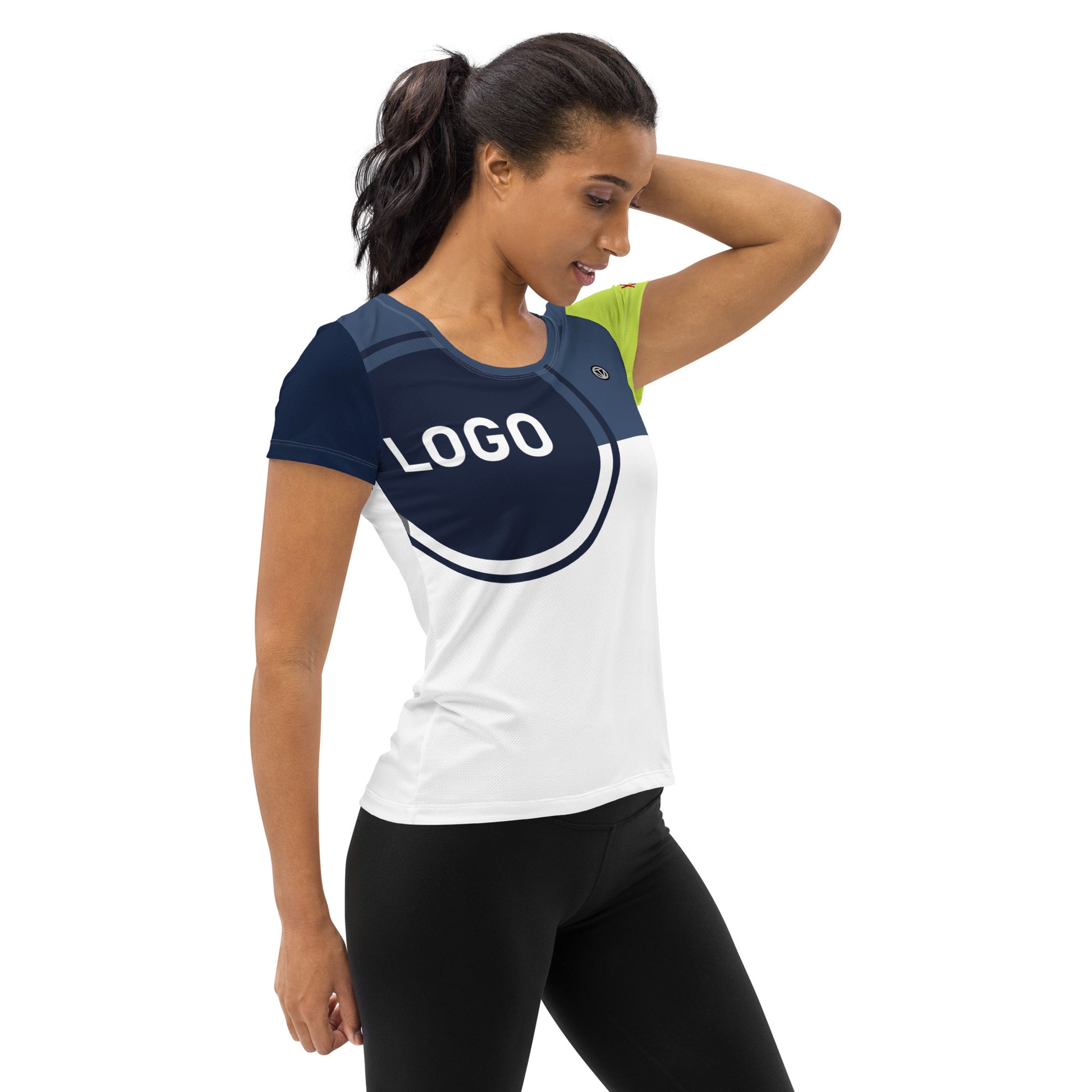 TIME OF VIBES - Women's Athletic T-shirt CORPORATE - €49.00