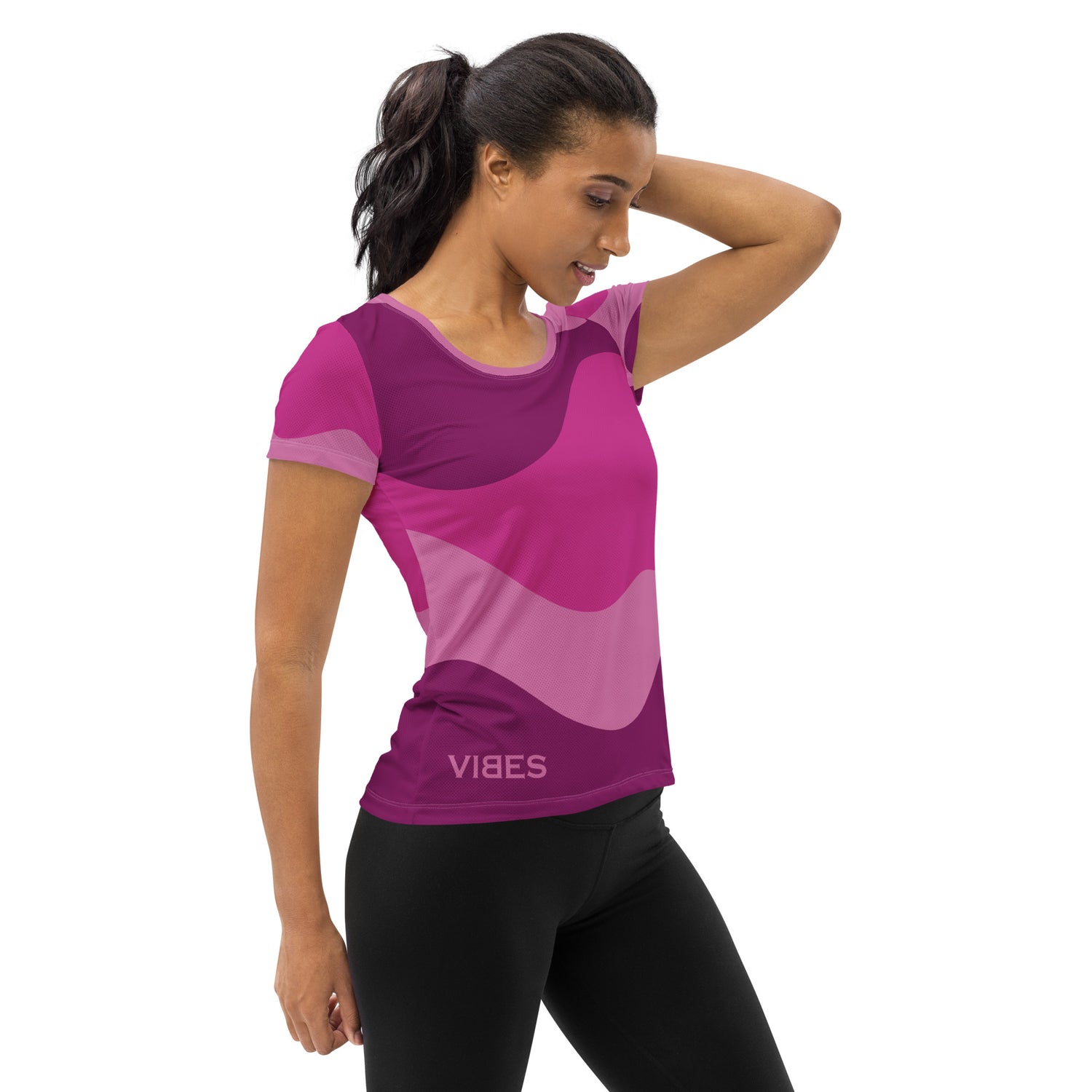 TOV Sportshirt | ABSTRAKT (Pink) * Damen - Time Of Vibes