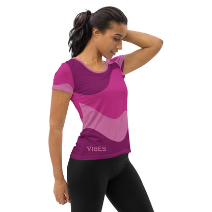 TOV Sportshirt | ABSTRAKT (Pink) * Damen - Time Of Vibes