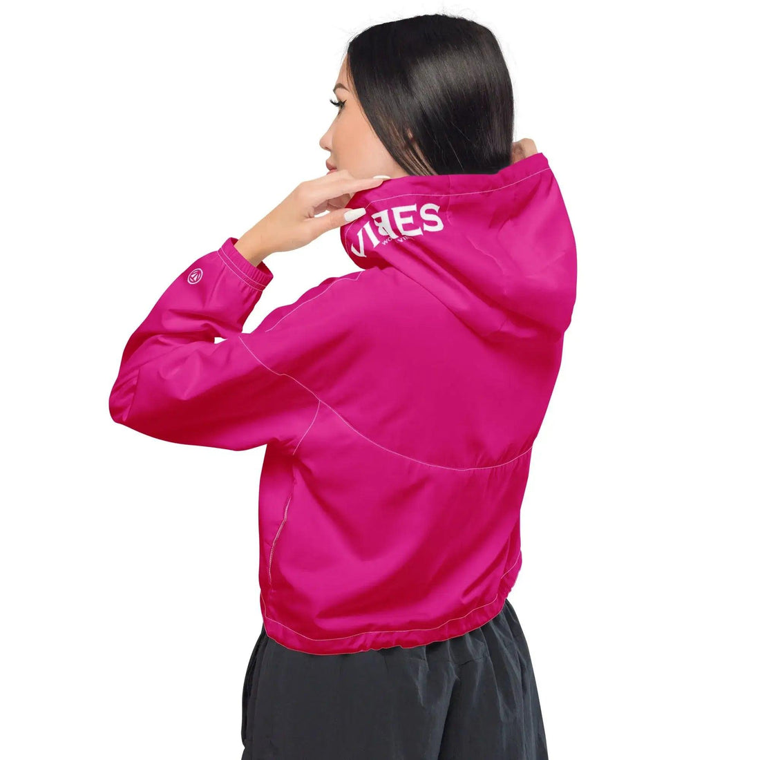 VIBES Kurze Windjacke (PINK) * Damen - Time Of Vibes