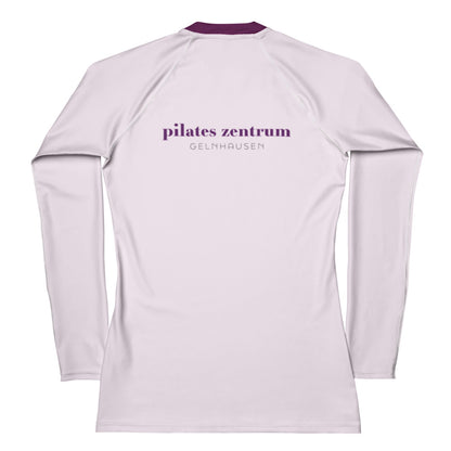 PILATES ZENTRUM Rash-Guard * Damen - Time Of Vibes