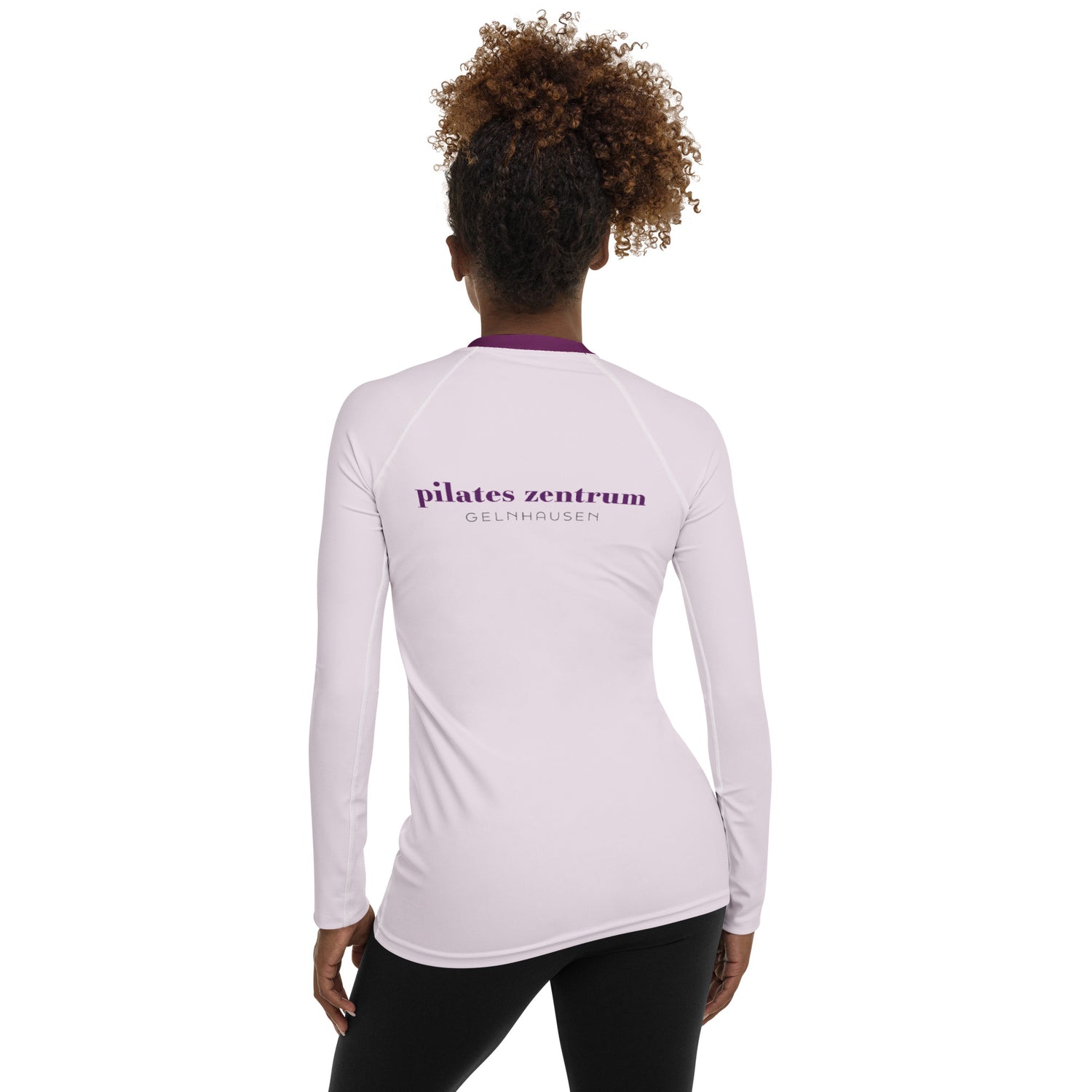 PILATES ZENTRUM Rash-Guard * Damen - Time Of Vibes