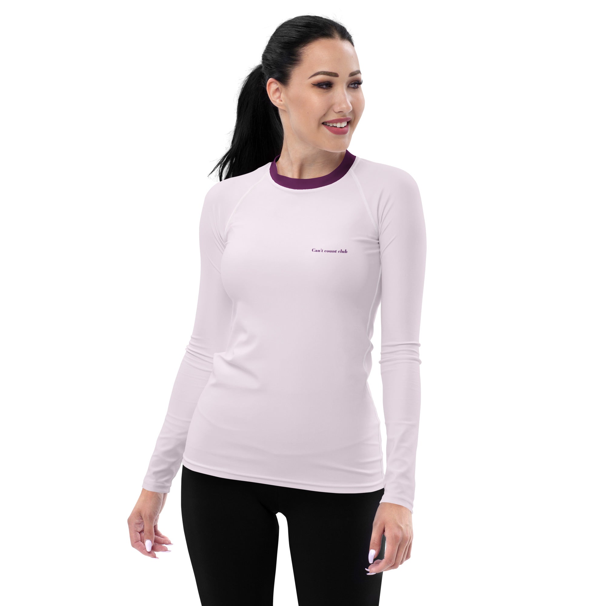 PILATES ZENTRUM Rash-Guard * Damen - Time Of Vibes