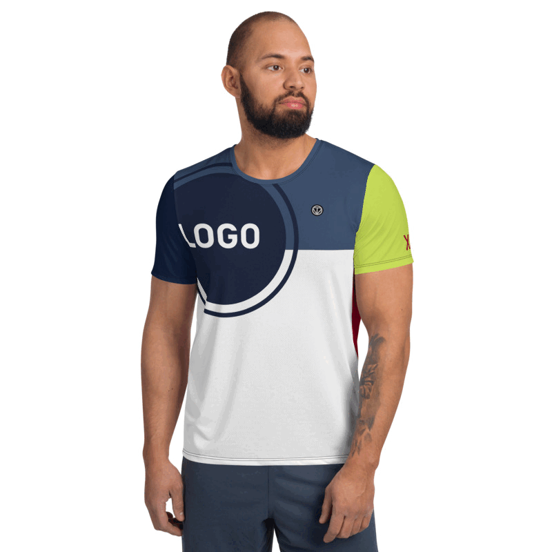 TIME OF VIBES - Men's Athletic T-shirt CORPORATE - €49.00