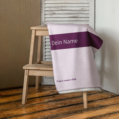 PILATES ZENTRUM Handtuch (zwei Größen) Inklusive Personalisierung! - Time Of Vibes