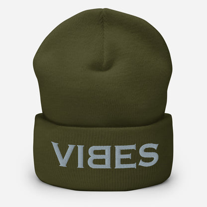 TOV Mütze | VIBES (viele Farben - Grau Bestickt) * Unisex - Time Of Vibes