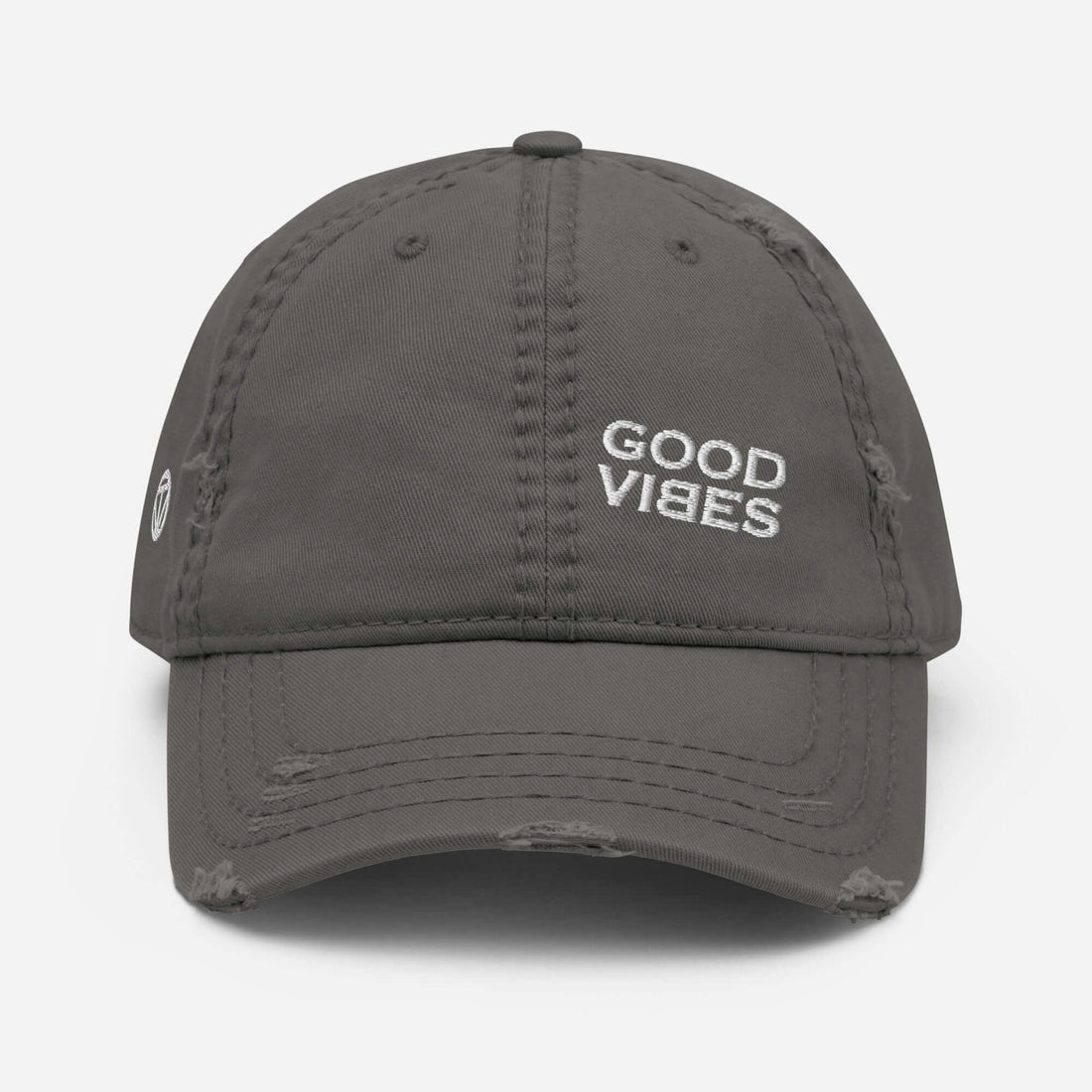 VIBES Baseball Mütze im Used-Look (Grau) - Time Of Vibes
