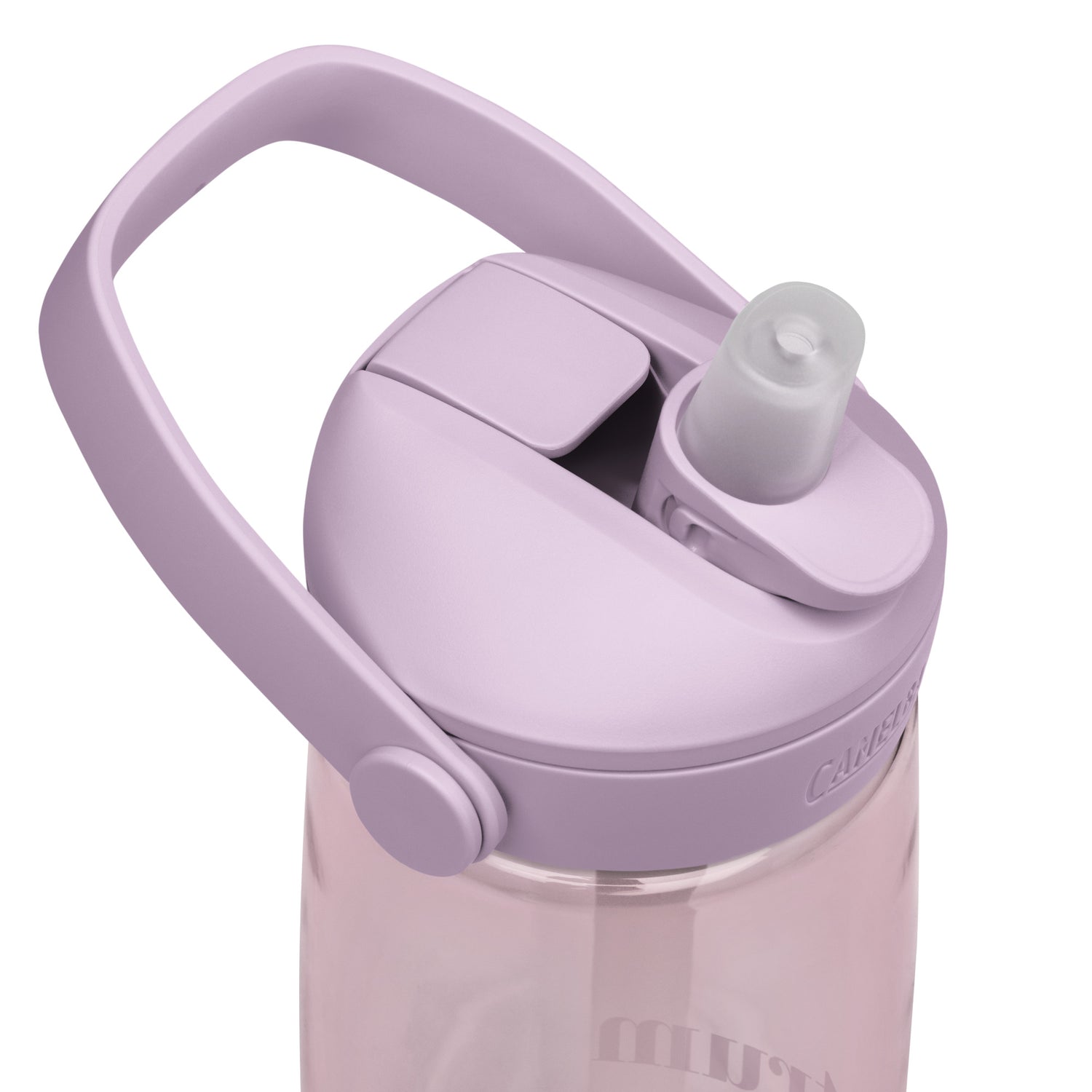 PILATES ZENTRUM Wasserflasche mit umklappbarem Trinkhalm - Time Of Vibes