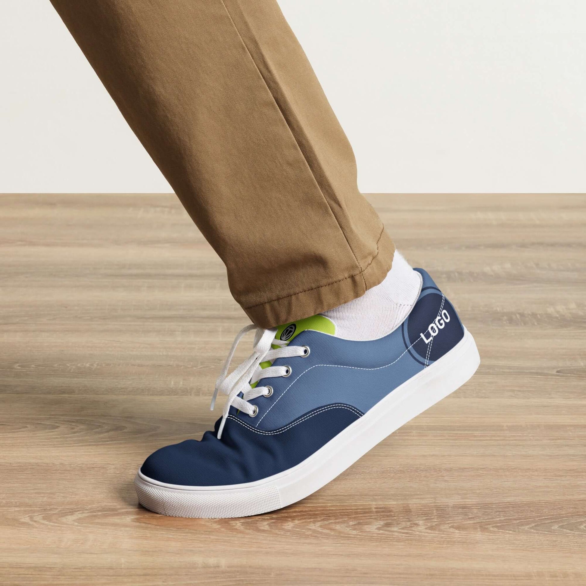 TIME OF VIBES - Men`s Lace-up canvas shoes CORPORATE - €109.00