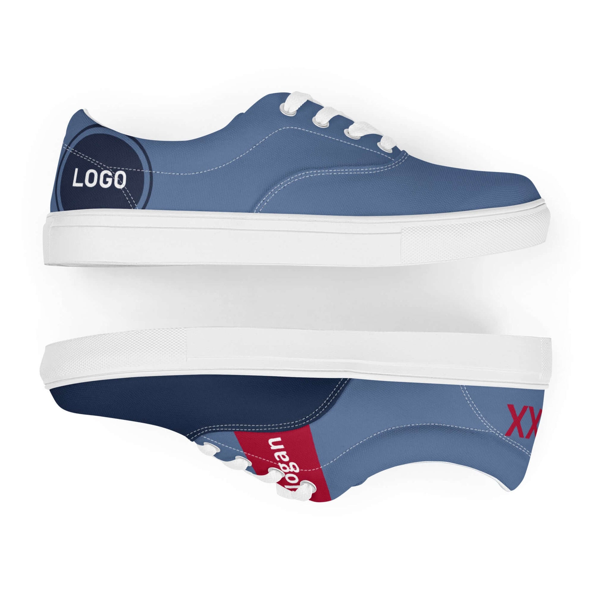 TIME OF VIBES - Men`s Lace-up canvas shoes CORPORATE - €109.00