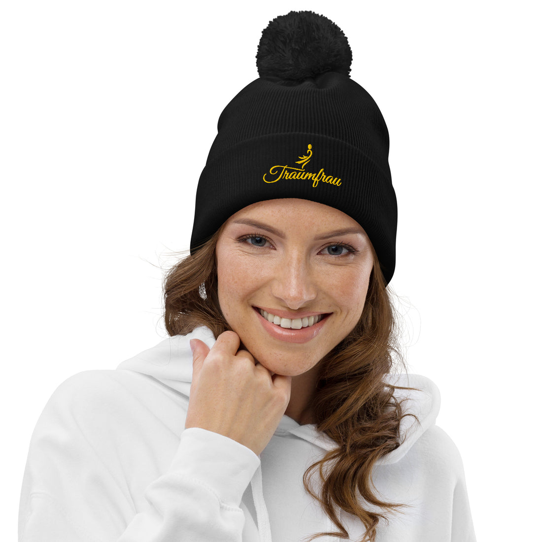 TOV Bommel-Beanie | TRAUMFRAU (viele Farben) - Time Of Vibes