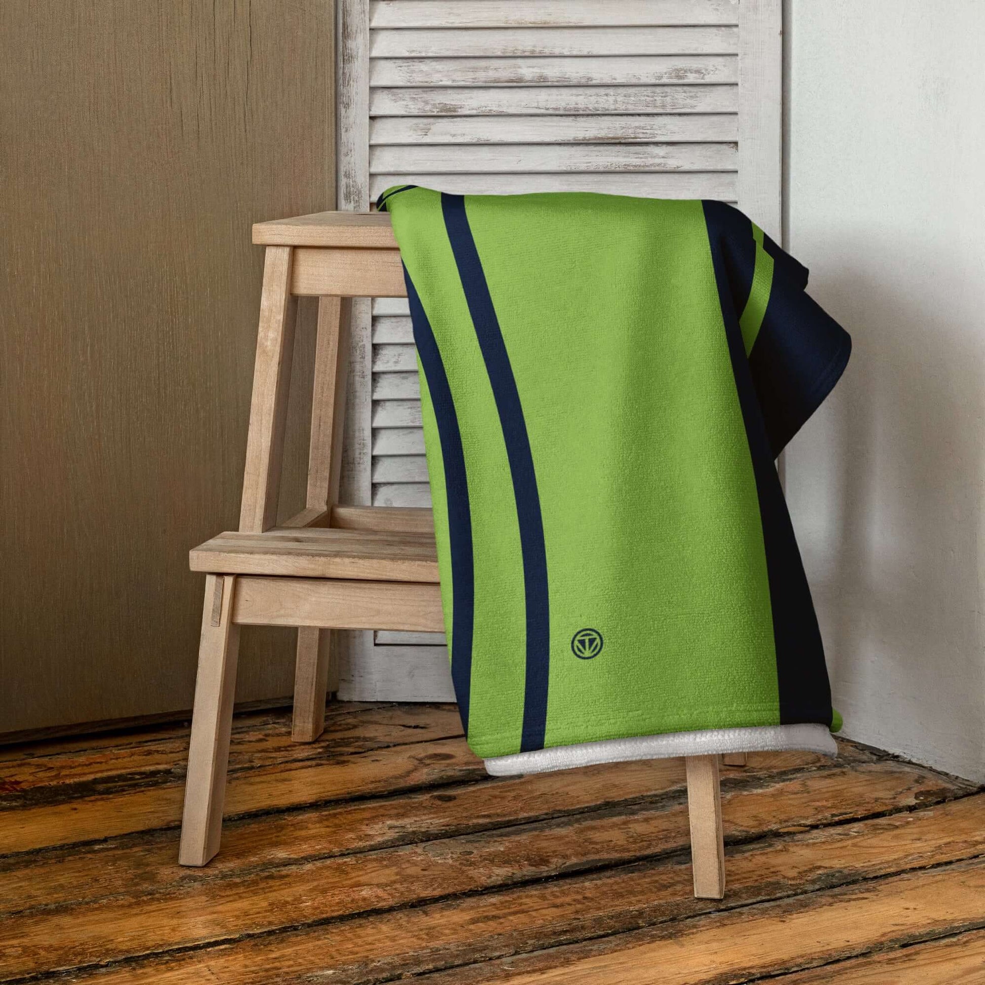 TIME OF VIBES - Towel BEACH (Blue/Green) - €39.00