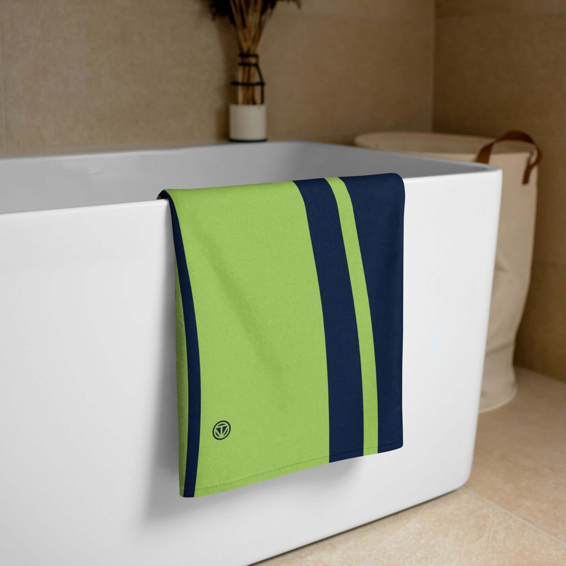 TIME OF VIBES - Towel BEACH (Blue/Green) - €39.00