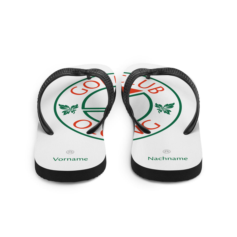 TIME OF VIBES TOV Flip-Flops GC OLCHING + Name - €35,00