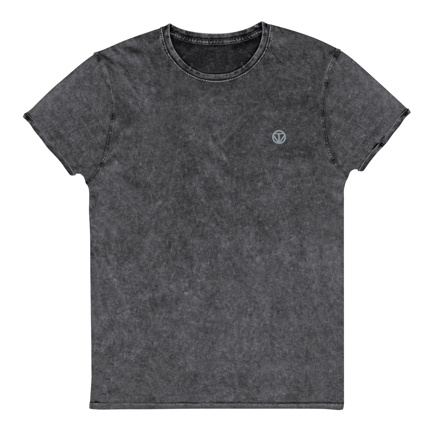 T-shirt en jean pour femme 23 (gris foncé)