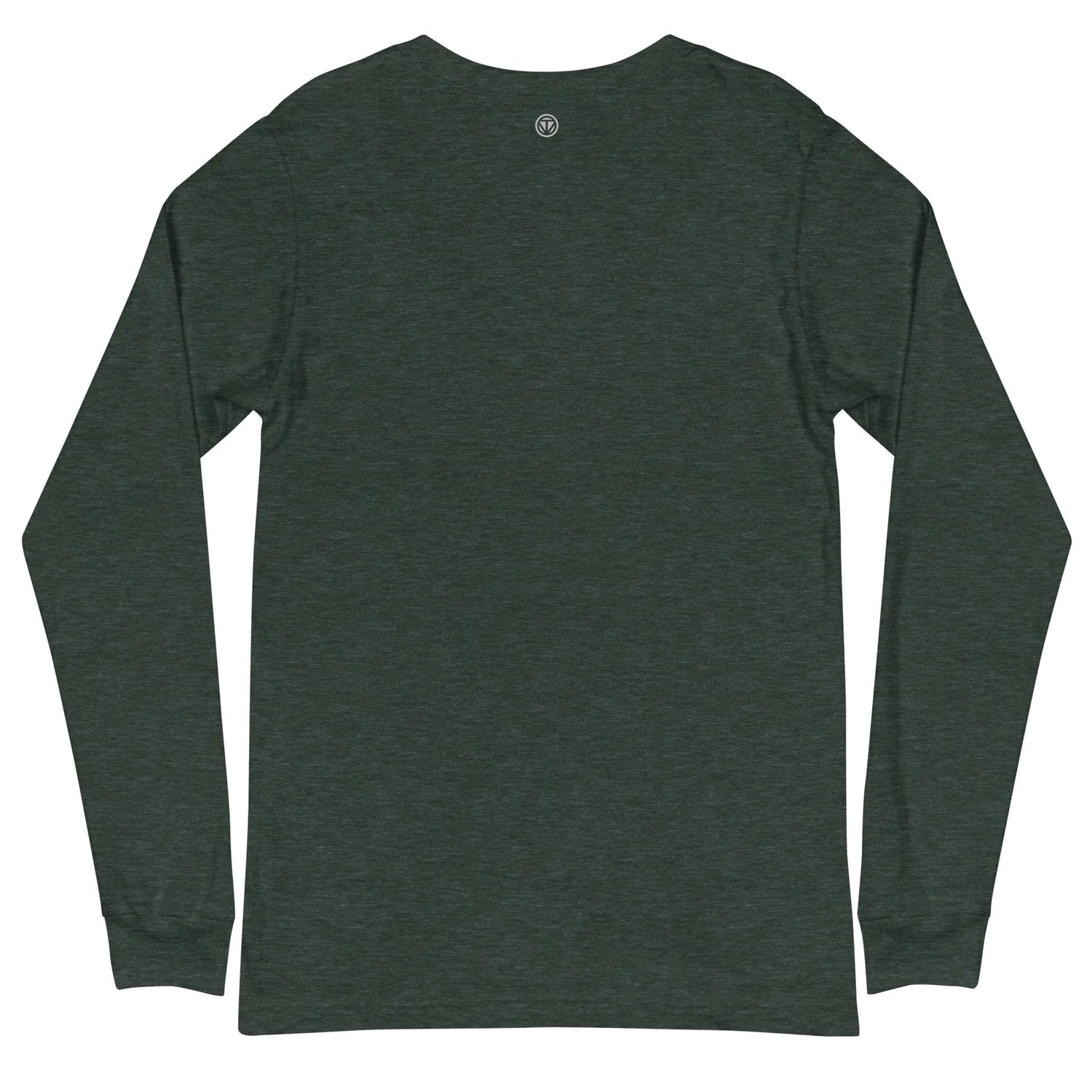 Langarm Baumwoll T-Shirt VIBES (Dunkelgrün/Weiß), Langarm T-Shirts, Time Of Vibes