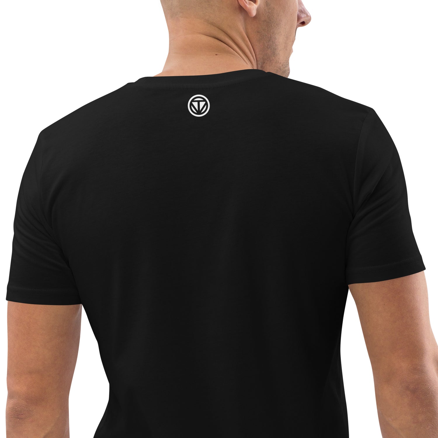 TIME OF VIBES Bio-Baumwoll T-Shirt CURVE (Schwarz) - €32,00