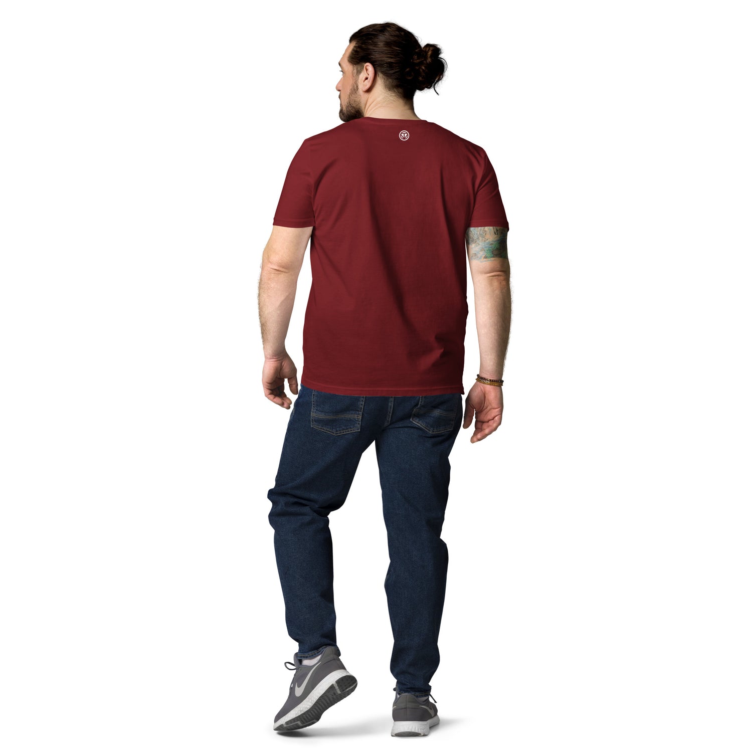 TIME OF VIBES Bio-Baumwoll T-Shirt CURVE (Rot) - €32,00