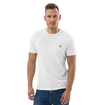 TIME OF VIBES Bio-Baumwoll T-Shirt (Weiß) - €33,50